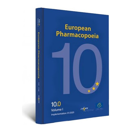 European Pharmacopoeia 10th Edition Book Subscription 2021 (10.3, 10.4 and 10.5)